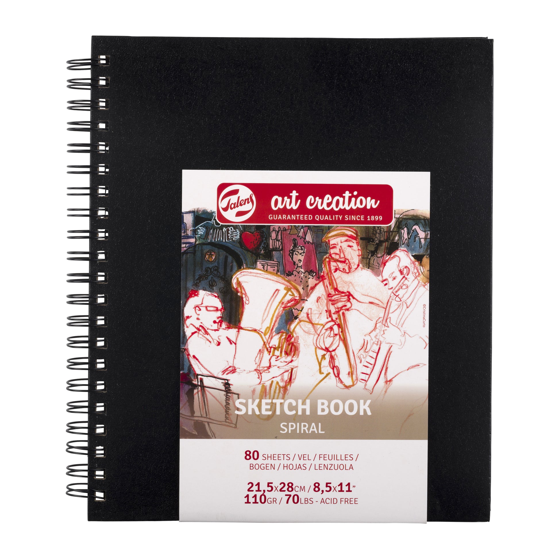 Schetsboek Talens Art Creation 21x28cm 110g 80vel