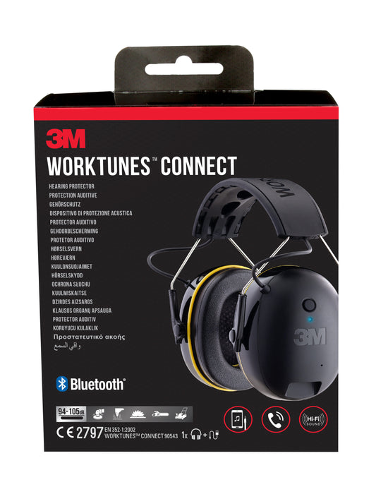 Bluetooth Gehoorkap 3M WorkTunes Connect met Bluetooth