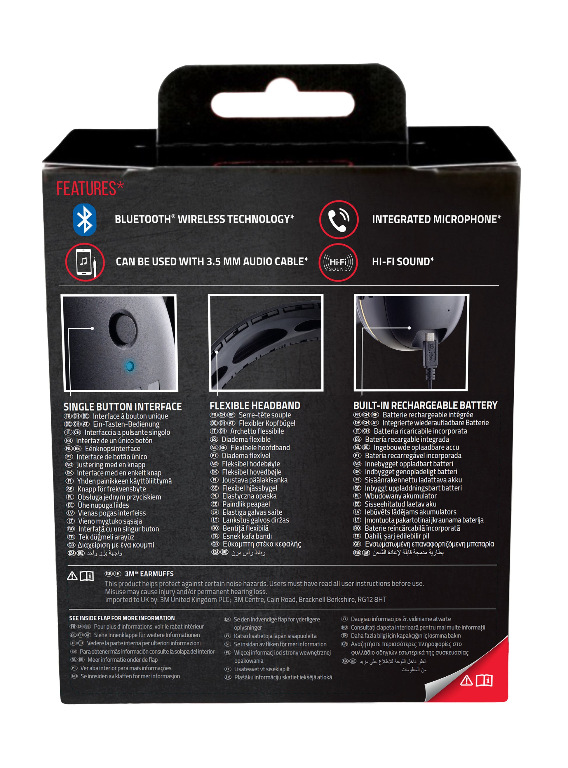 Bluetooth Gehoorkap 3M WorkTunes Connect met Bluetooth - 2