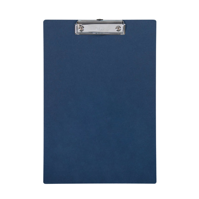 Klembord MAUL balance A4 van stevig karton met gecoat oppervlak in blauw