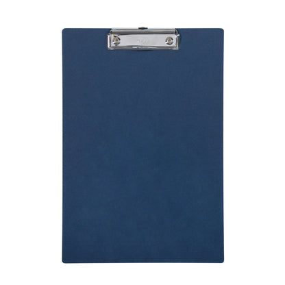 Klembord MAUL balance A4 van stevig karton met gecoat oppervlak in blauw