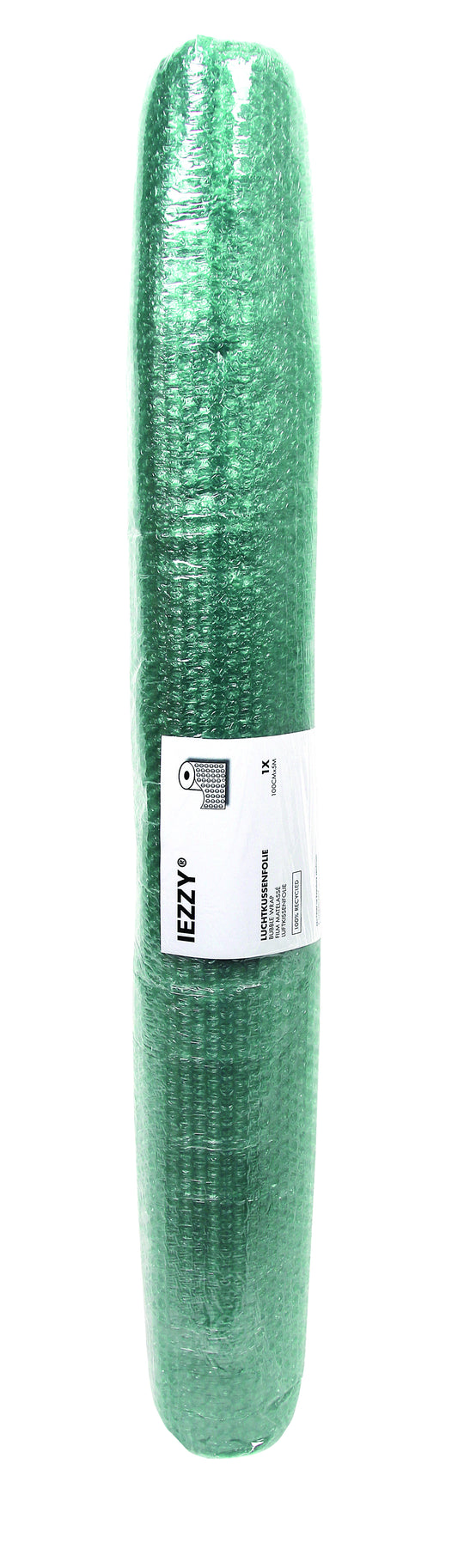 IEZZY Recycled luchtkussenfolie 100cm x 5m, groen