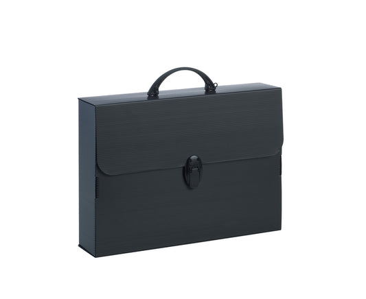 Tekenkoffer Favorit Every Line 375x270x80mm zwart, stevig en lichtgewicht
