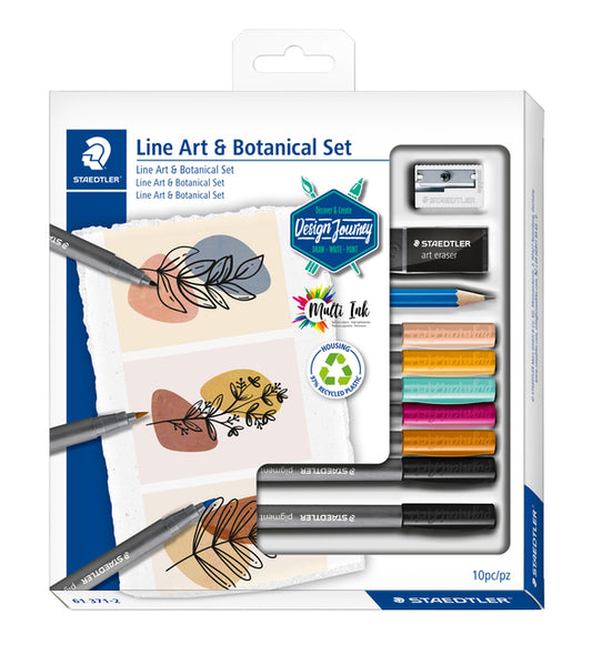 Staedtler Design Journey botan line art set