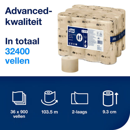 Tork T7 Advanced Mid-size Hulsloos toiletpapier, 472155 - 5