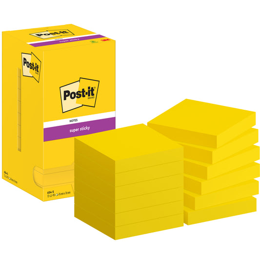 Post-it Notities 38x51mm Kanariegeel