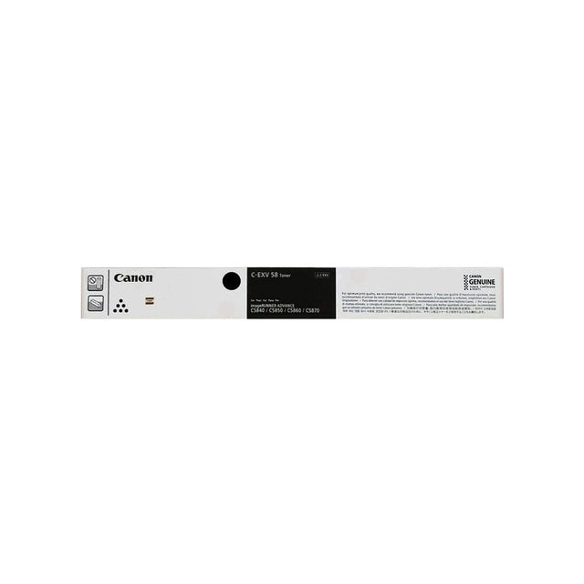Canon C-EXV 58 Zwart Tonercartridge (High Capacity)