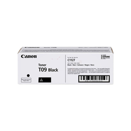 Canon T09 Zwart Tonercartridge - Origineel, hoge capaciteit