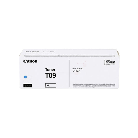 Canon T09 Blauw Tonercartridge - Origineel, tot 5.900 pagina's