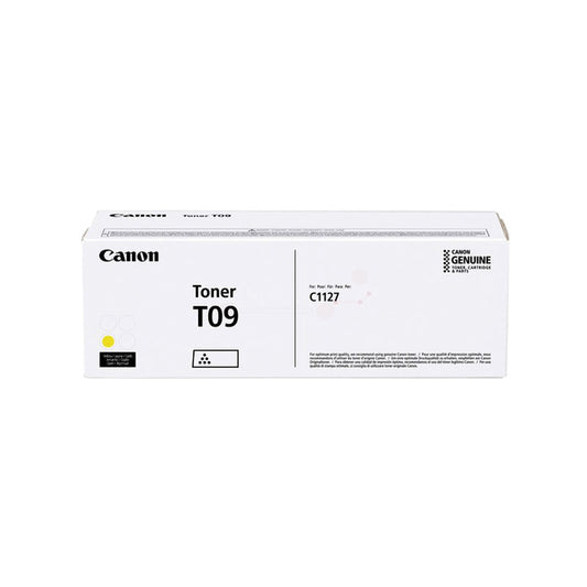 Canon T09 Geel Tonercartridge, hoog capaciteit, tot 5900 pagina's