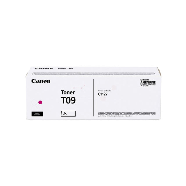 Canon T09 Rood Tonercartridge, hoog capaciteit, tot 5900 pagina's