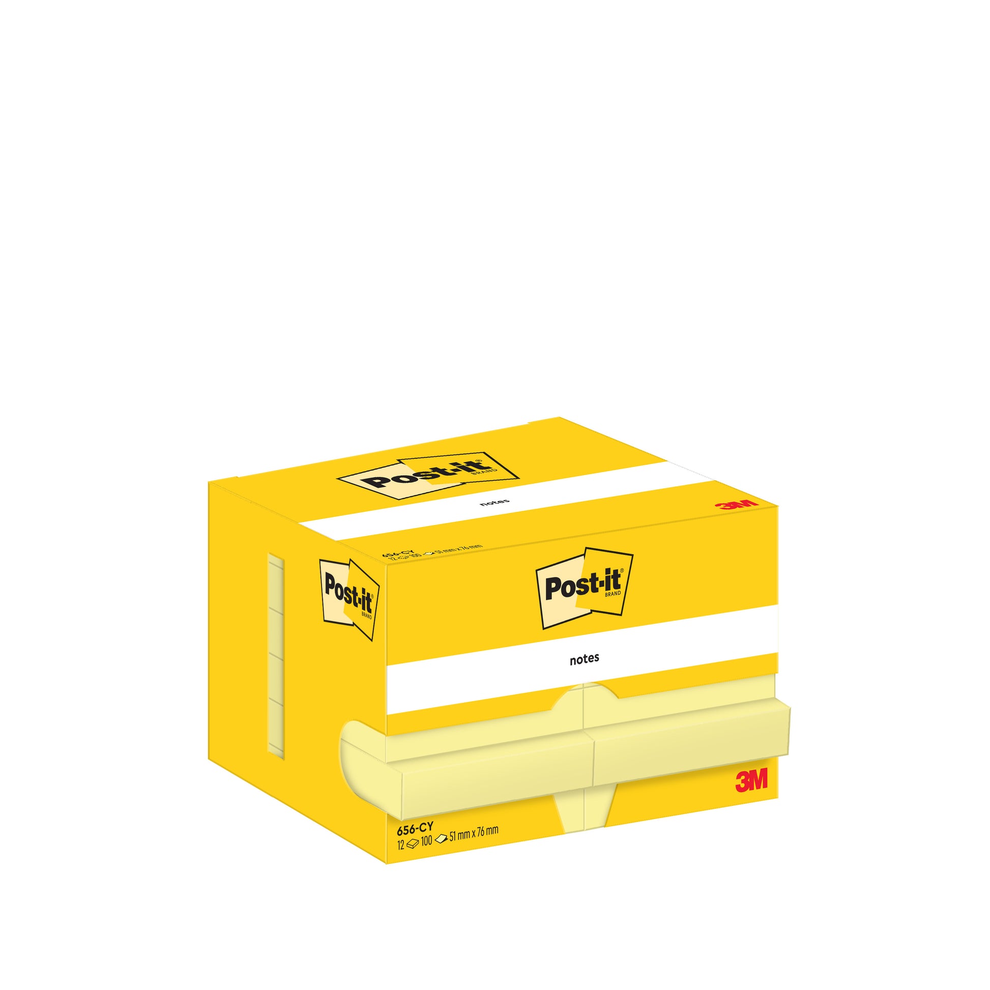 Memoblok Post-it 656 51x76mm Canary Yellow - 3