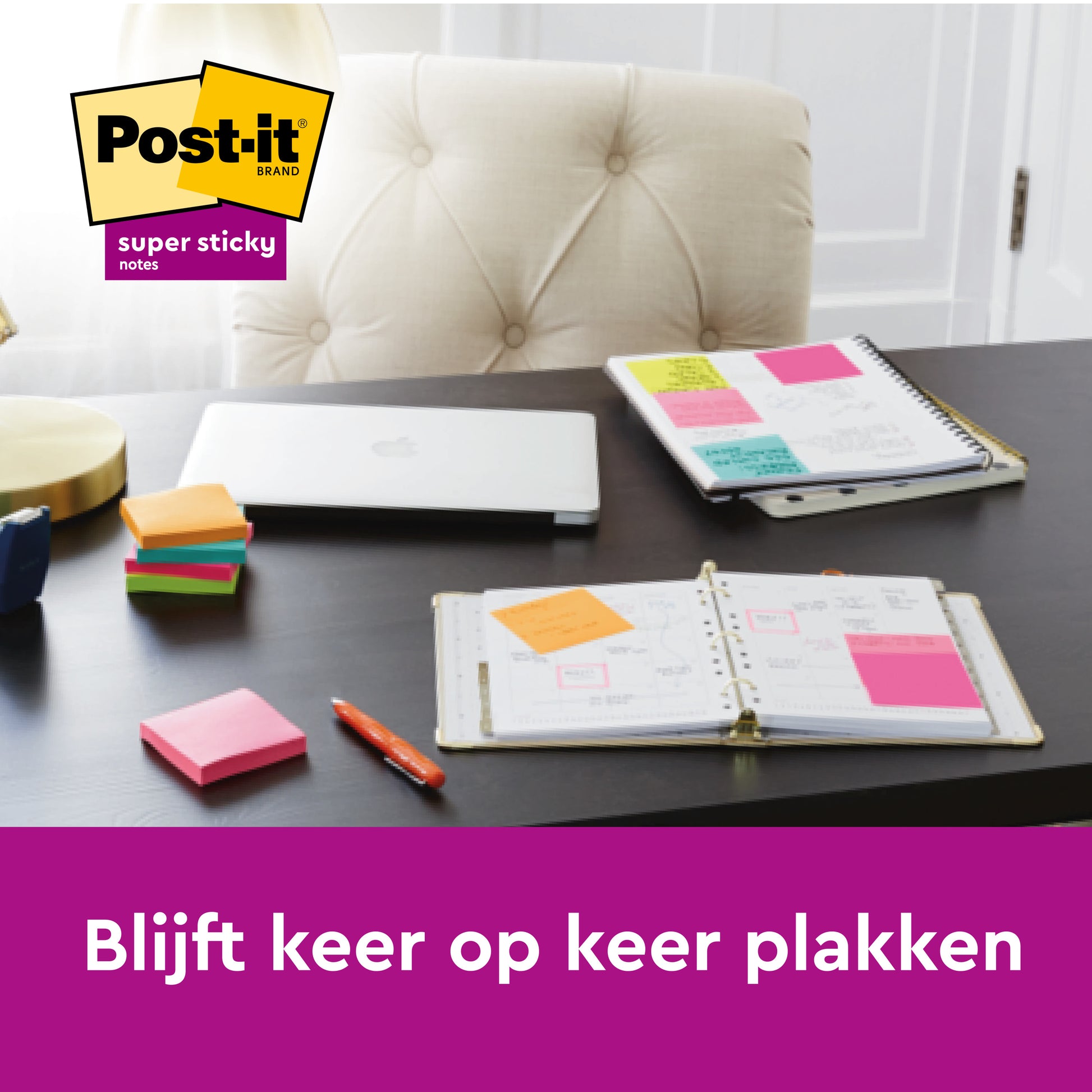 Post-it Super Sticky Notities Carnival 47,6x47,6mm, 12-blokjes - 3