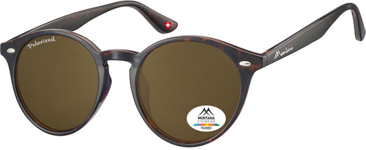 Montana bruin polar glas zonnebril, turtle ontwerp