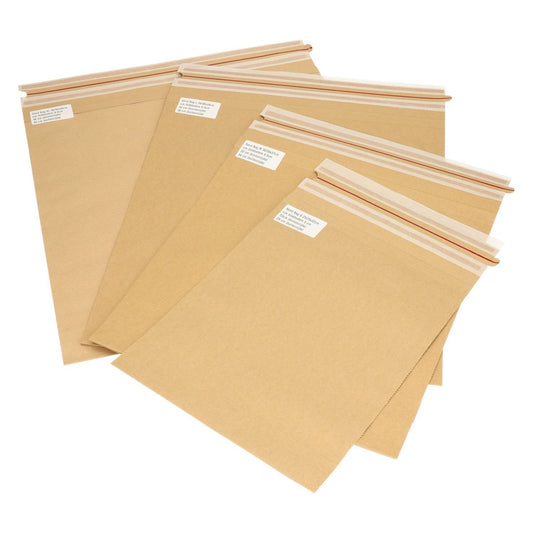 Sendbag verzendverpakking 30x34x37cm van gerecycled papier