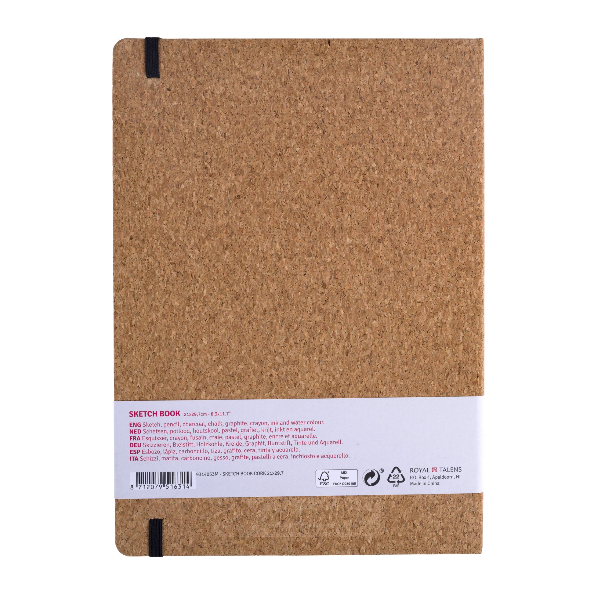 Schetsboek Talens Art Creation Kurk A4 140 g/m² - 2