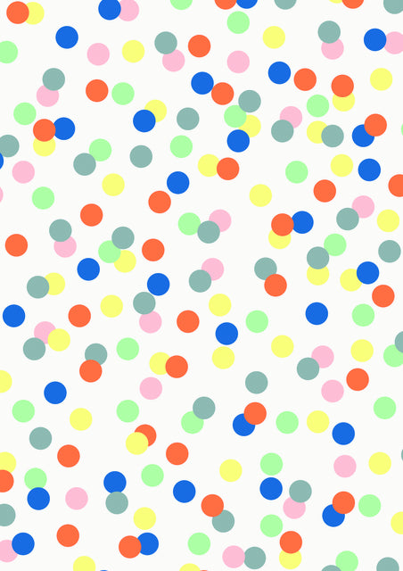 Consumentrollen Bright Fun Inpakpapier 60 Rollen Assorti - 3