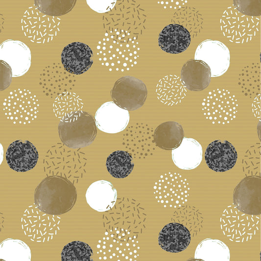 Apparaatrol Nature Dots 30cmx125m - Geschenkpapier