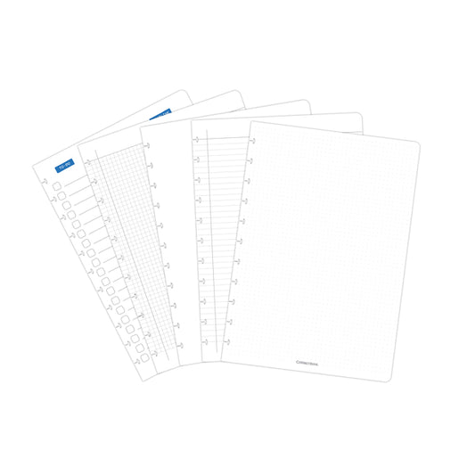 Correctbook A4 Uitwisbare Mix Set met 5 Pagina Types