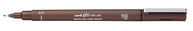Uni-Ball Pin Fineliner 0,5mm Sepia