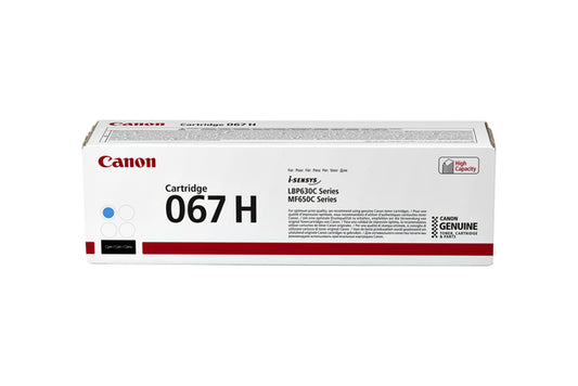 Canon 067H Blauwe Tonercartridge voor Hoge Capaciteit