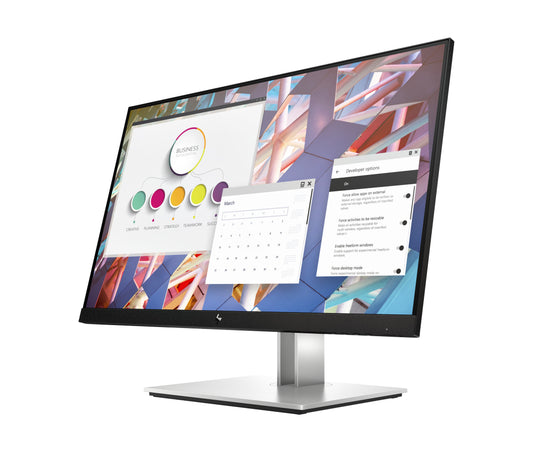 HP E24 G4 Monitor 24 inch IPS Full HD met Verstelbare Beeldschermpositie
