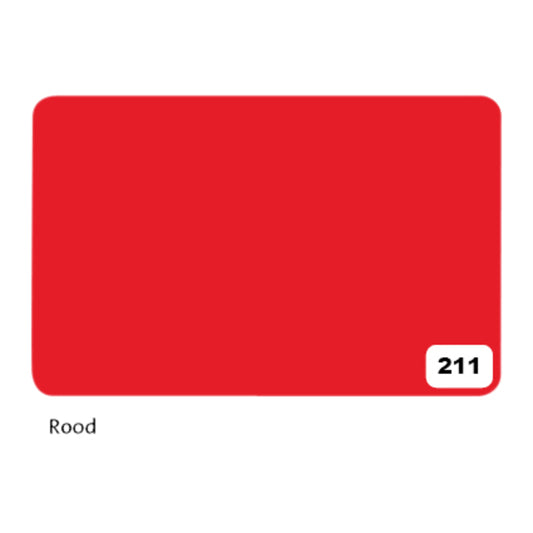 Folia Etalagekarton 1-zijdig 48x68cm 380gr nr211 rood