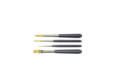 Penselenset Zahn Travel Buddy 4-delig - 2