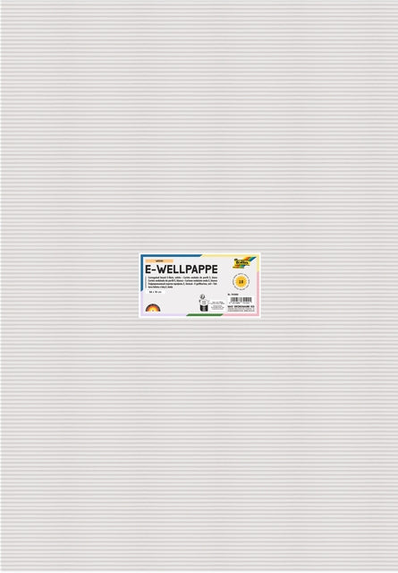 Folia E-golf Golfkarton 50x70cm 250gr Wit
