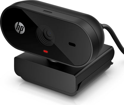 HP 325 FHD USB Webcamera met clip en microfoon, zwart - 2