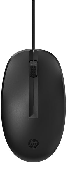 HP 125 Bedrade Muis Zwart