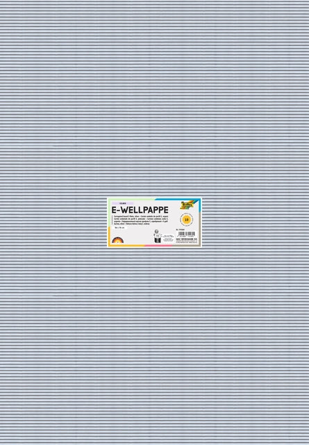 Folia E-golf Golfkarton 50x70cm 250gr Zilver