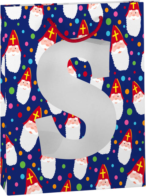 Sinterklaas cadeautas met venster, 50x175x229mm