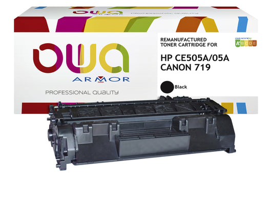 Gereconditioneerde Zwart Toner OWA HP CE505A