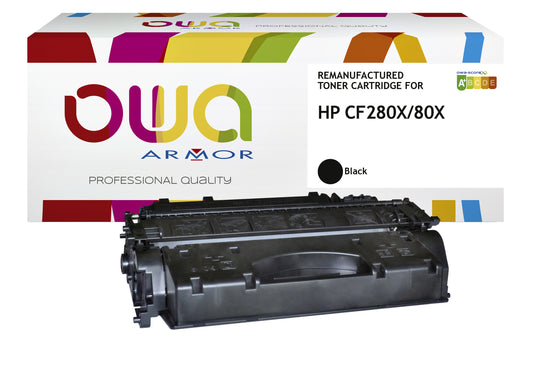 Gereconditioneerde OWA Zwarte HP CF280X Toner