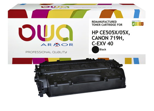 Gereconditioneerde Zwart Toner OWA HP CE505X
