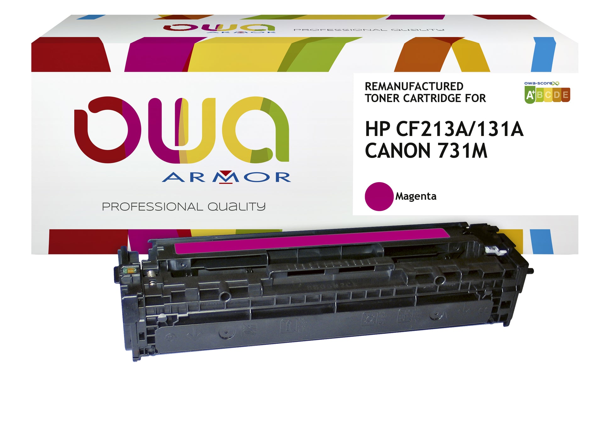 Gereconditioneerde Rood Toner OWA HP CF213A