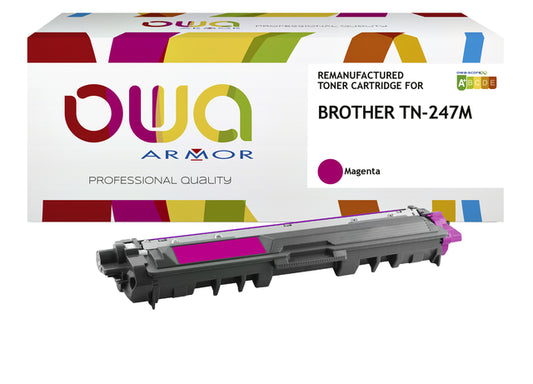 Gereconditioneerde OWA Magenta Toner Brother TN-247M