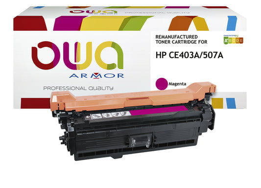 Gereconditioneerde Magenta Tonercartridge OWA HP CE403A