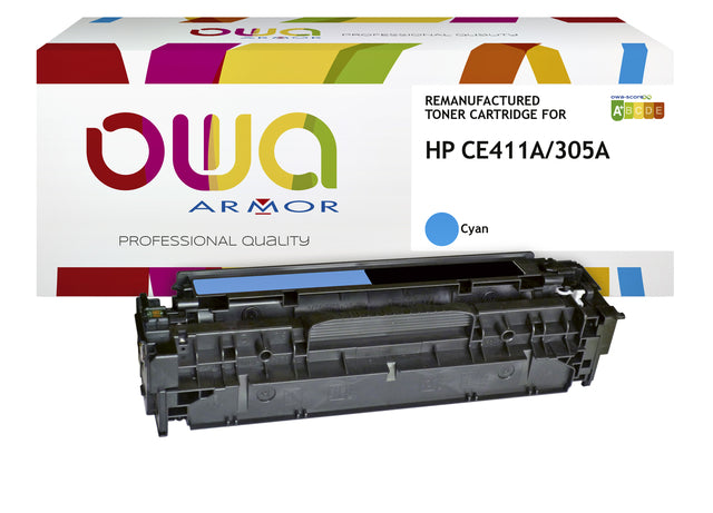 Toner OWA HP CE411A Cyaan
