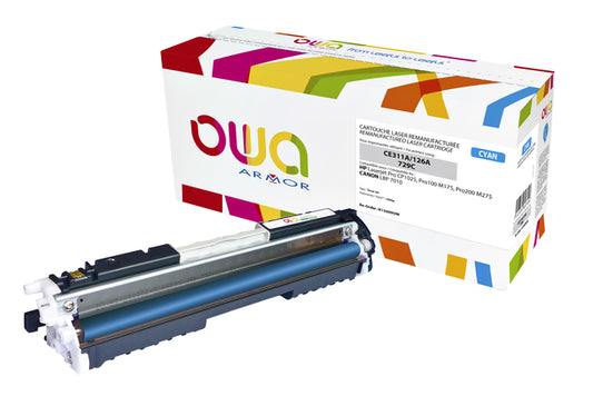 Gereconditioneerde OWA Blauwe Tonercartridge HP CE311A