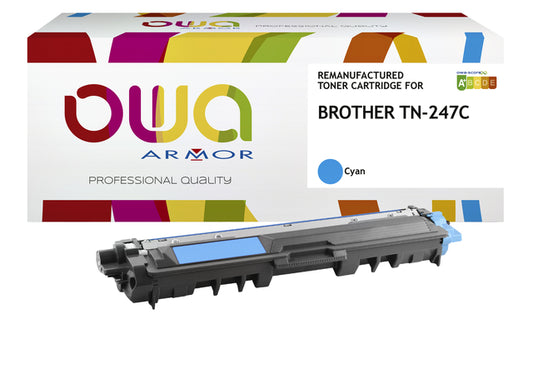 Gereconditioneerde OWA Blauwe Toner Brother TN-247C