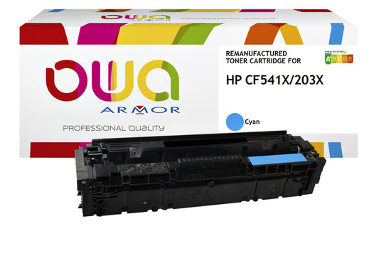Gereconditioneerde Cyaan Tonercartridge HP CF541X OWA