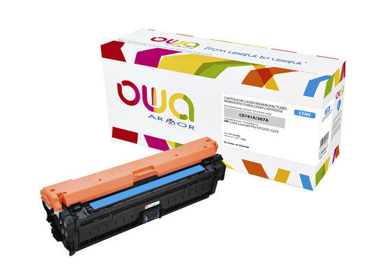 Gereconditioneerde OWA Cyan Tonercartridge HP CE741A