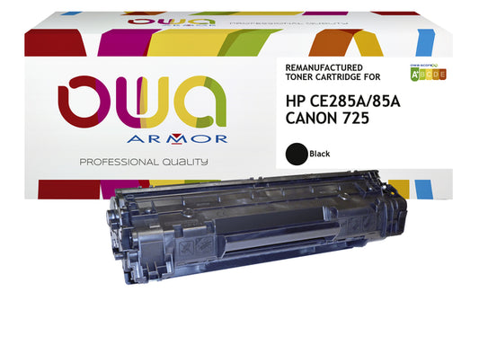 Gereconditioneerde OWA Zwarte HP CE285A Toner