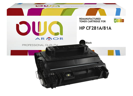 Gereconditioneerde OWA HP CF281A Zwart Tonercartridge