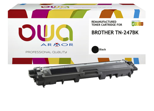 Gereconditioneerde OWA Zwarte Brother TN-247BK Toner