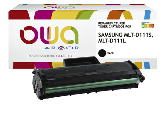 Gereconditioneerde zwarte toner Samsung MLT-D111S/D111L (Oplaadbaar)