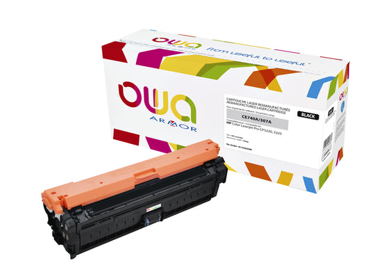 Gereconditioneerde Zwarte Tonercartridge HP CE740A OWA