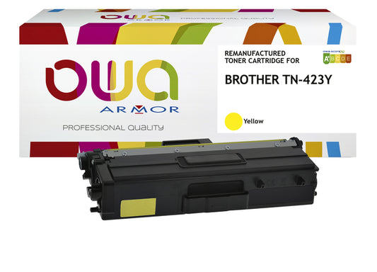Toner OWA Brother TN-423Y Geel